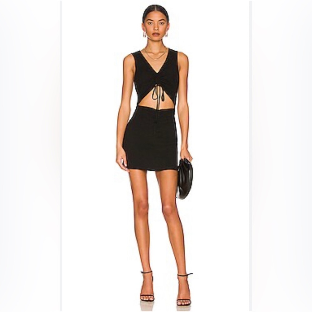 Free People Laila Cutout Mini Dress